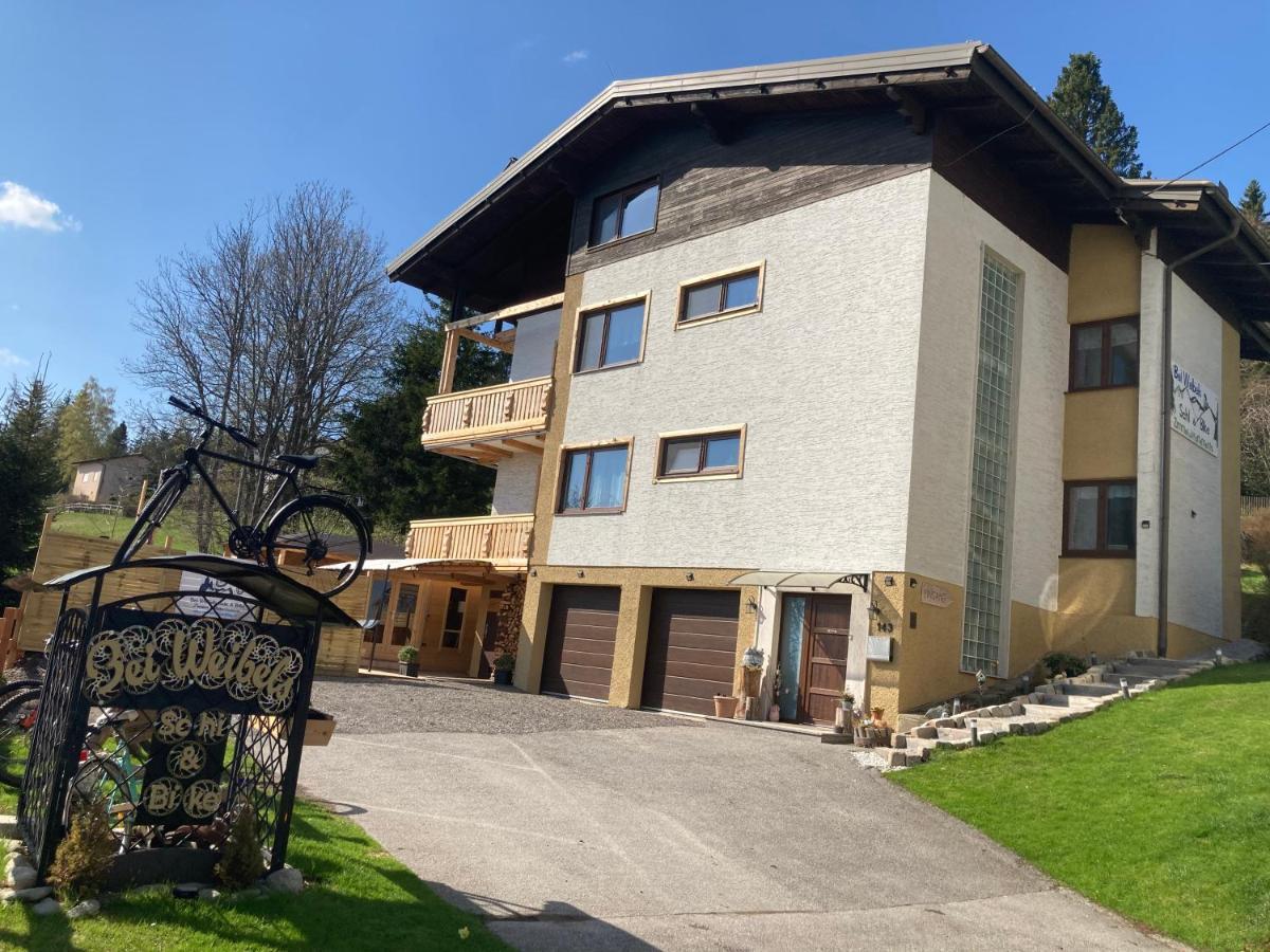 Weixl Schi&Bike Appartements-Bike In&Bike Out Neben Wexl Trails Bikepark Sankt Corona am Wechsel Buitenkant foto